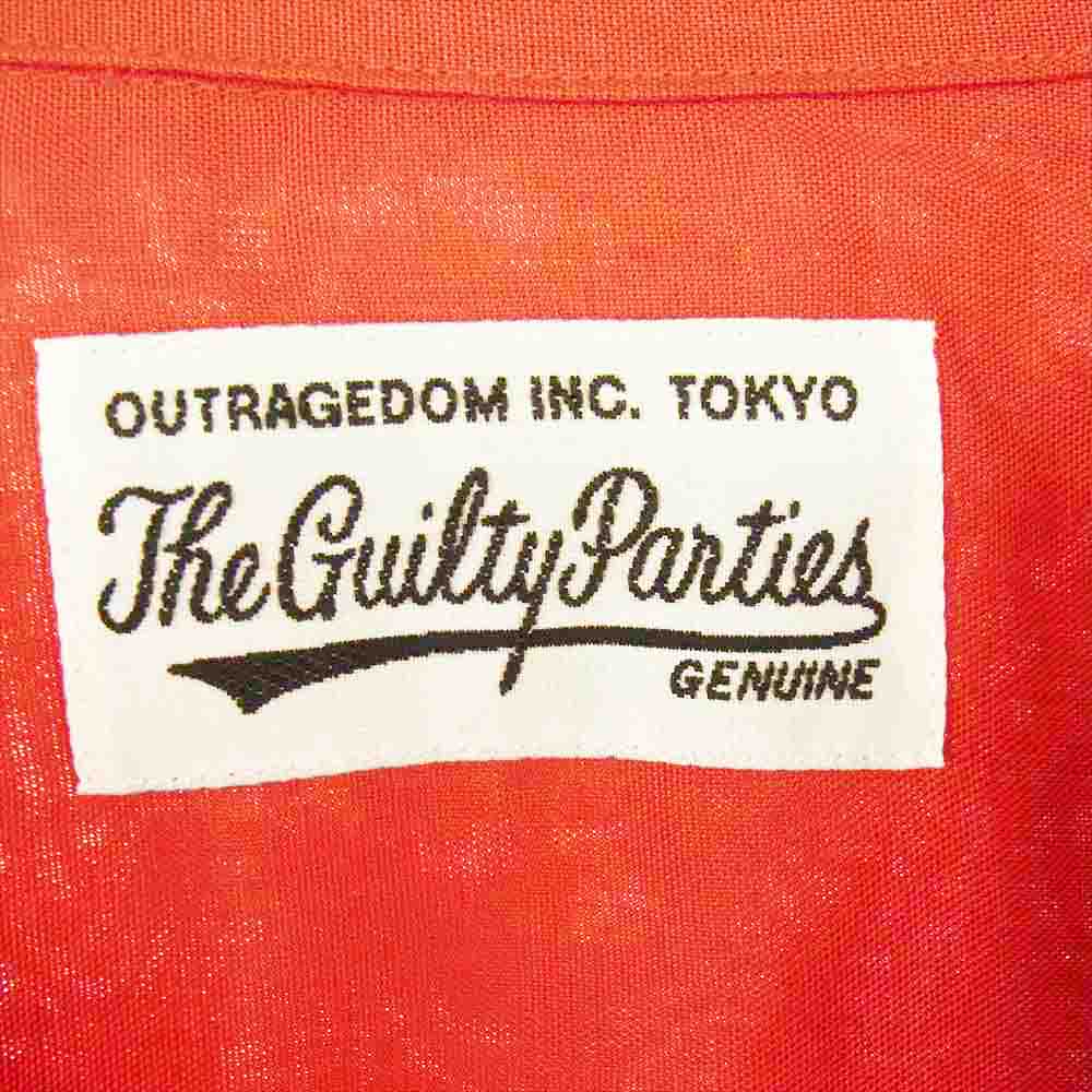WACKO MARIA ワコマリア 50s SHIRT L/S(TYPE-2) リヨセル ロゴ刺繍