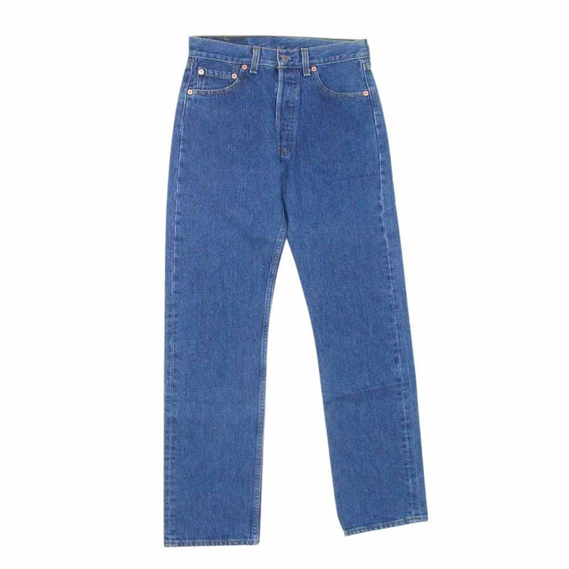 Levi's リーバイス 501-6115 米国製 501 ボタン裏刻印501 ボタンフライ ストレート デニム パンツ W28 インディゴブルー系 28【美品】【中古】