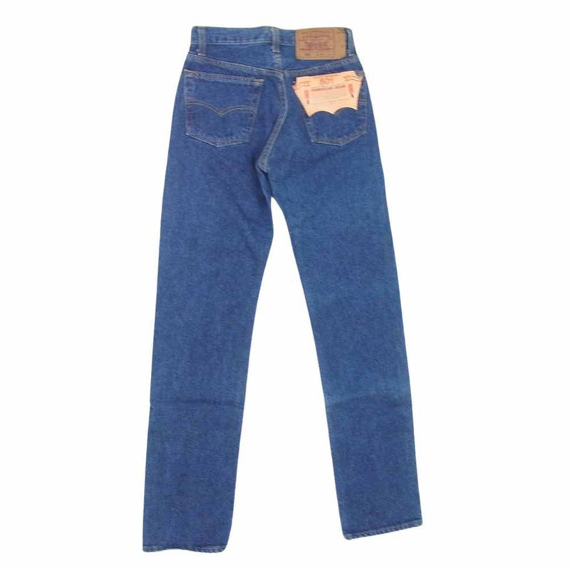 Levi's リーバイス 501-0000 米国製 501 ボタンフライ ストレート デニム パンツ W28 インディゴブルー系 28【美品】【中古】