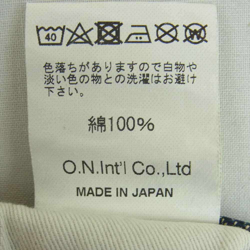 鬼デニム ONI-288-ishikawadai 15oz. 石川台デニム レギュラー ストレート ジーンズ ワンウォッシュ デニム パンツ インディゴブルー系 30【中古】