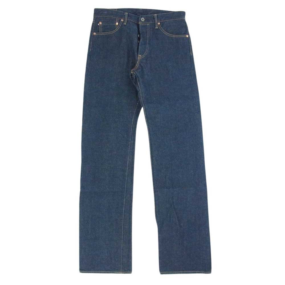 鬼デニム ONI-288-ishikawadai 15oz. 石川台デニム レギュラーストレート ジーンズ ワンウォッシュ デニム パンツ インディゴブルー系 31【美品】【中古】