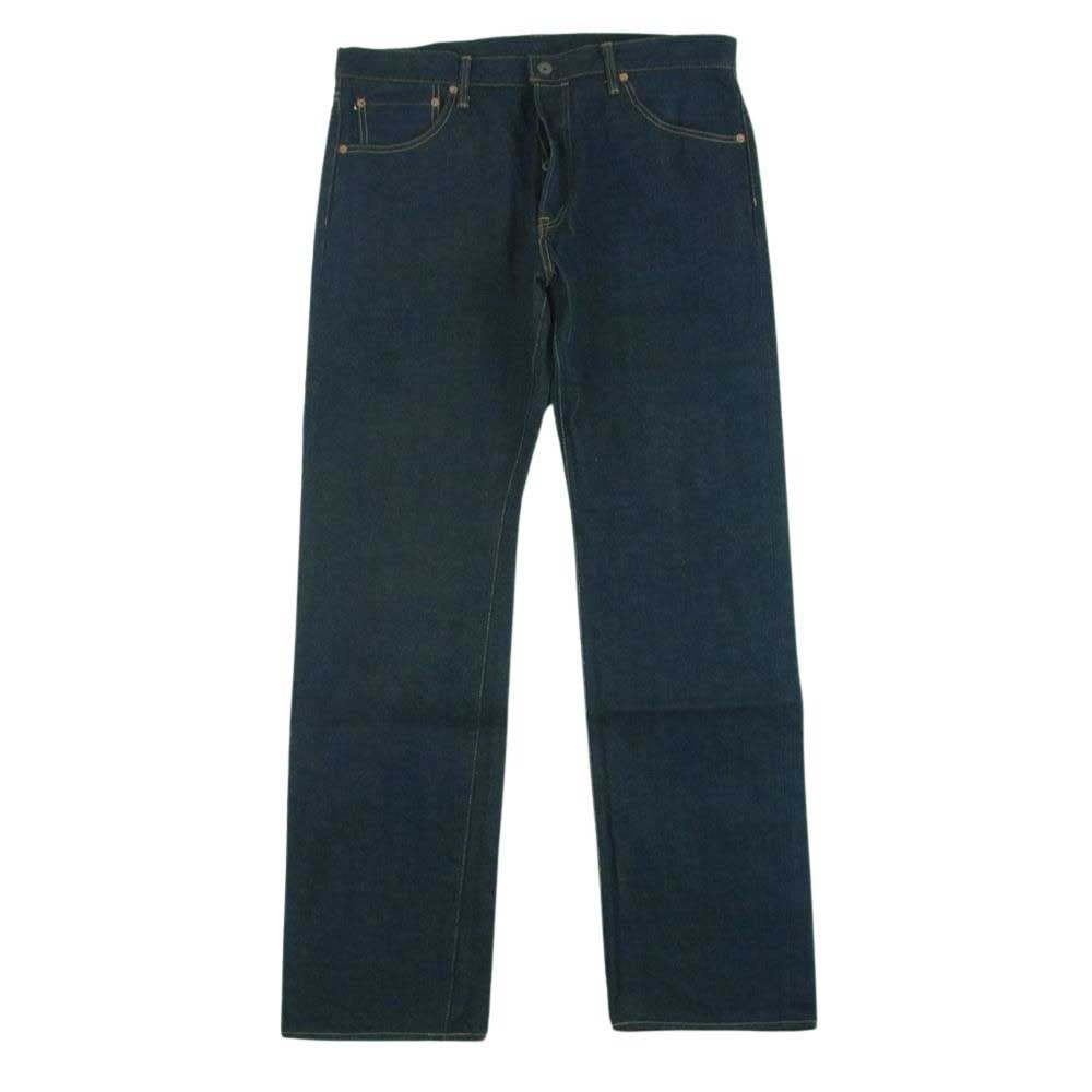 鬼デニム ONI-288-ishikawadai 15oz. 石川台デニム レギュラーストレート ジーンズ ワンウォッシュ デニム パンツ インディゴブルー系 38【美品】【中古】