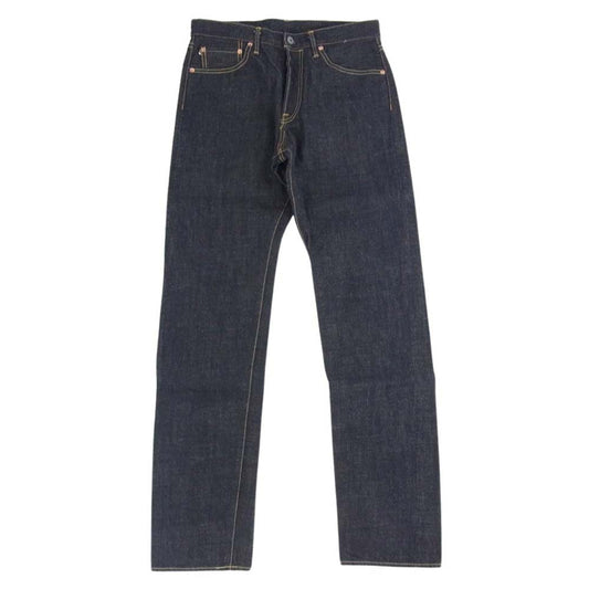 鬼デニム ONI246-14KBE 14oz Neat Straight ニート ストレート デニム パンツ W32 インディゴブルー系 32【美品】【中古】