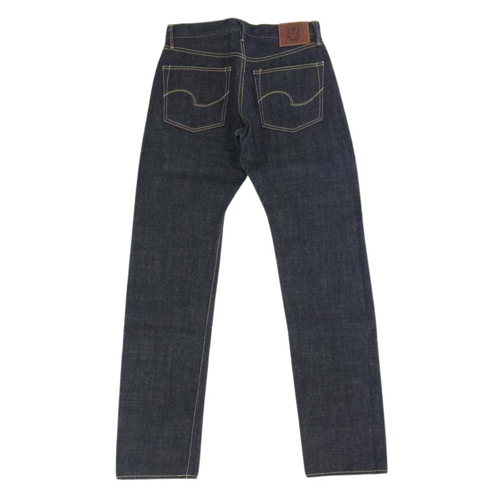 鬼デニム ONI246-14KBE 14oz Neat Straight ニート ストレート デニム パンツ W32 インディゴブルー系 32【美品】【中古】