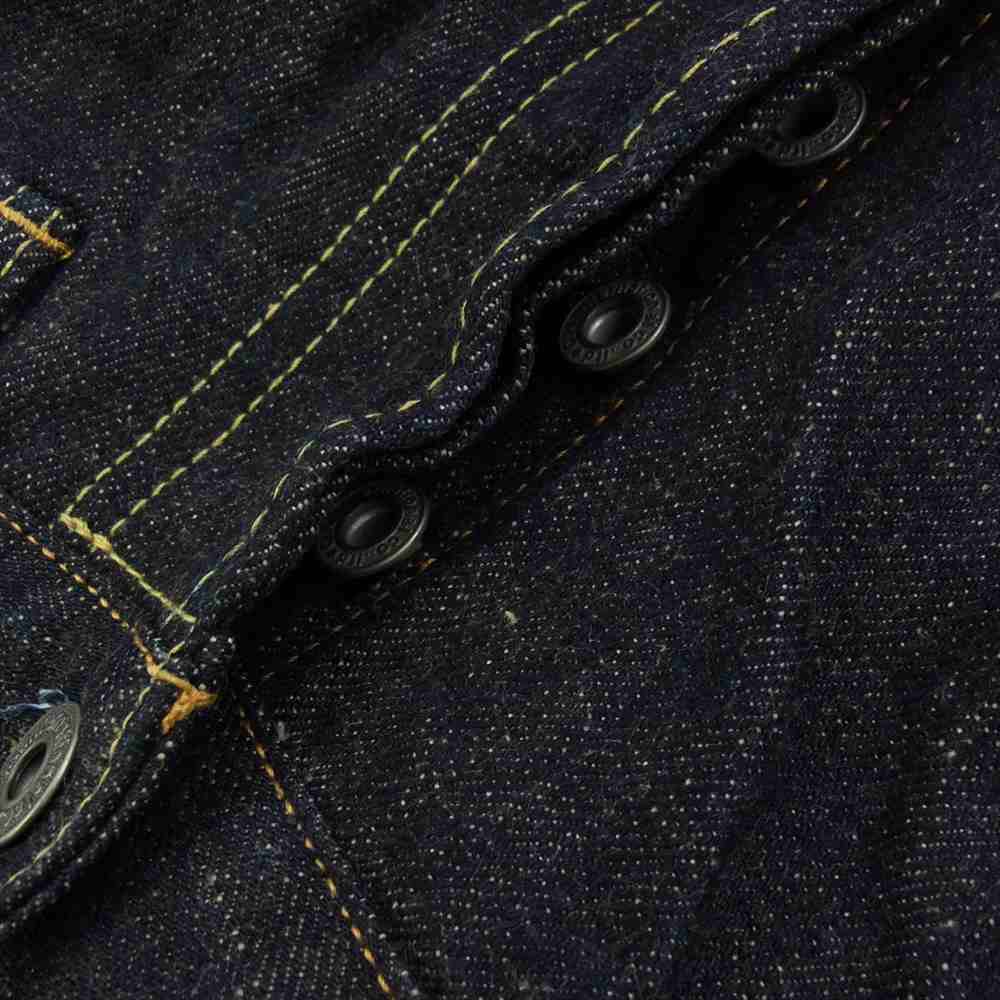 鬼デニム ONI246-14KBE 14oz Neat Straight ニート ストレート デニム パンツ W32 インディゴブルー系 32【美品】【中古】