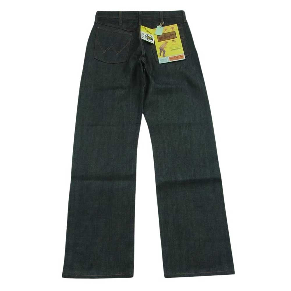 Wrangler ラングラー M1110-00 1964年復刻 11MWZ ファスナーフロント デットストック ストレート デニム パンツ インディゴブルー系 34【新古品】【未使用】【中古】
