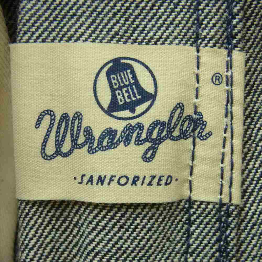 Wrangler ラングラー M1110-00 1964年復刻 11MWZ ファスナーフロント デットストック ストレート デニム パンツ インディゴブルー系 34【新古品】【未使用】【中古】