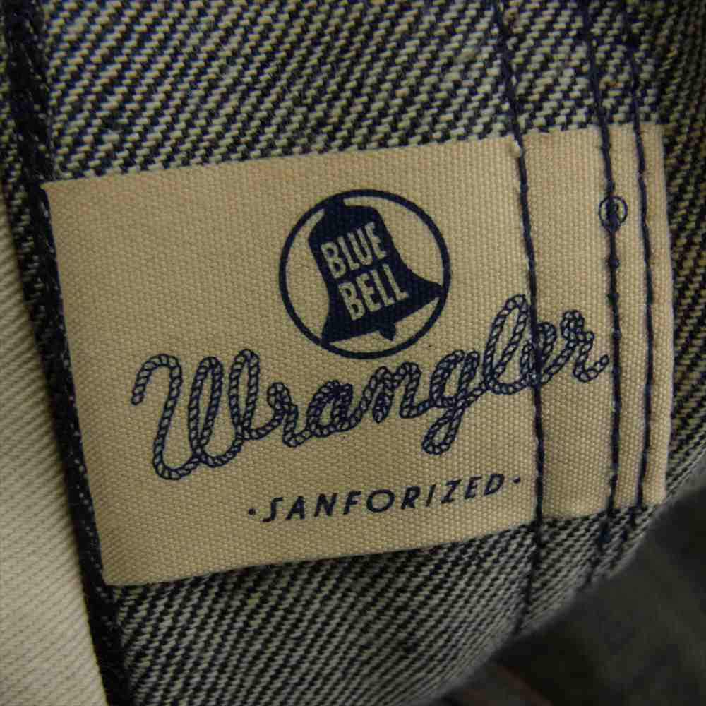 ブランド古着！日本製 Wrangler M1110 セルヴィッチビンテージデニム Wrangler ラングラー M1110-00 日本製 1964年復刻 11MWZ ファスナー