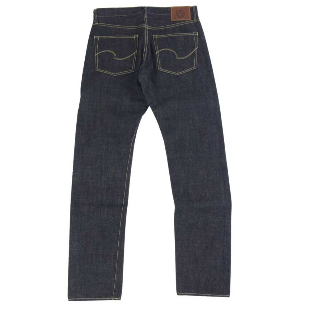 鬼デニム ONI246-14KBE 14oz Neat Straight ニート ストレート デニム パンツ W33 インディゴブルー系 33【美品】【中古】