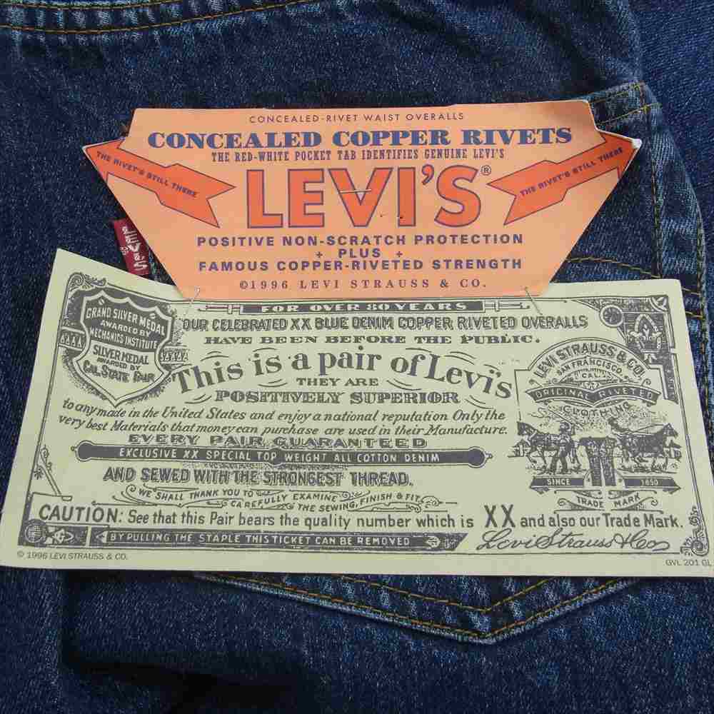 Levi's リーバイス 201-0003 米国製 201 XX 1937年モデル復刻 ボタン裏