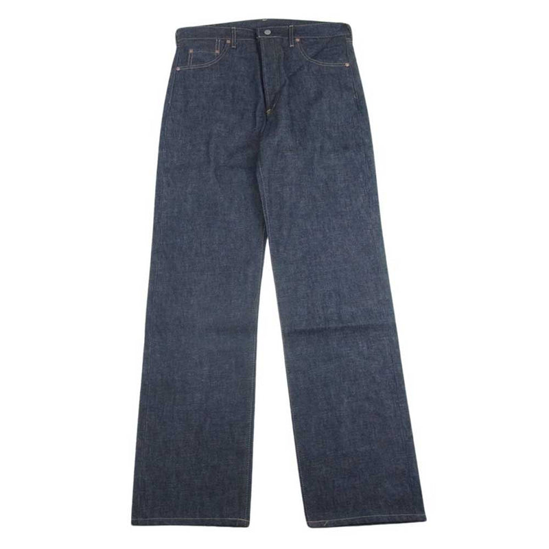 Levi's リーバイス 503B-XX 日本製 503B J22 復刻 ボタンフライ ストレート デニム パンツ インディゴブルー系 W36L36【新古品】【未使用】【中古】