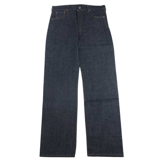 Levi's リーバイス 702-XX  日本製 702 J22 1993年製 復刻 Deadstock デットストック ボタンフライ シンチバック ストレート デニム パンツ インディゴブルー系 W36【新古品】【未使用】【中古】