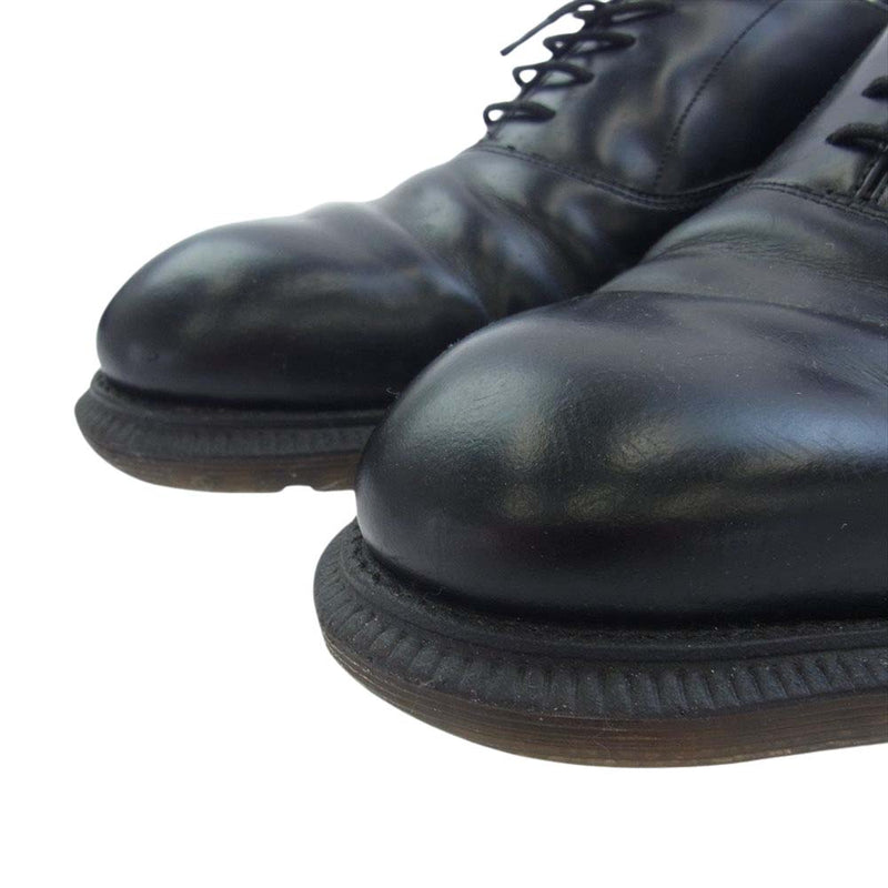 Dr.Martens ドクターマーチン 5ホール レザー シューズ ブラック系 UK9【中古】