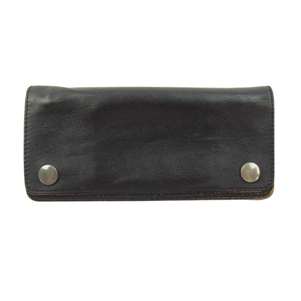 TENDERLOIN テンダーロイン T-WALLET HORSE HIDE ホースハイド トラッカー ウォレット 財布 ブラック系【中古】