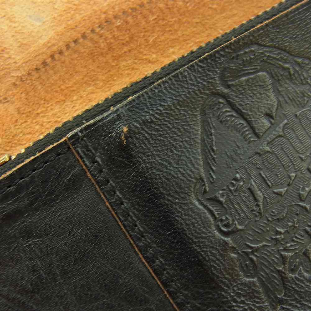 TENDERLOIN テンダーロイン T-WALLET HORSE HIDE ホースハイド トラッカー ウォレット 財布 ブラック系【中古】