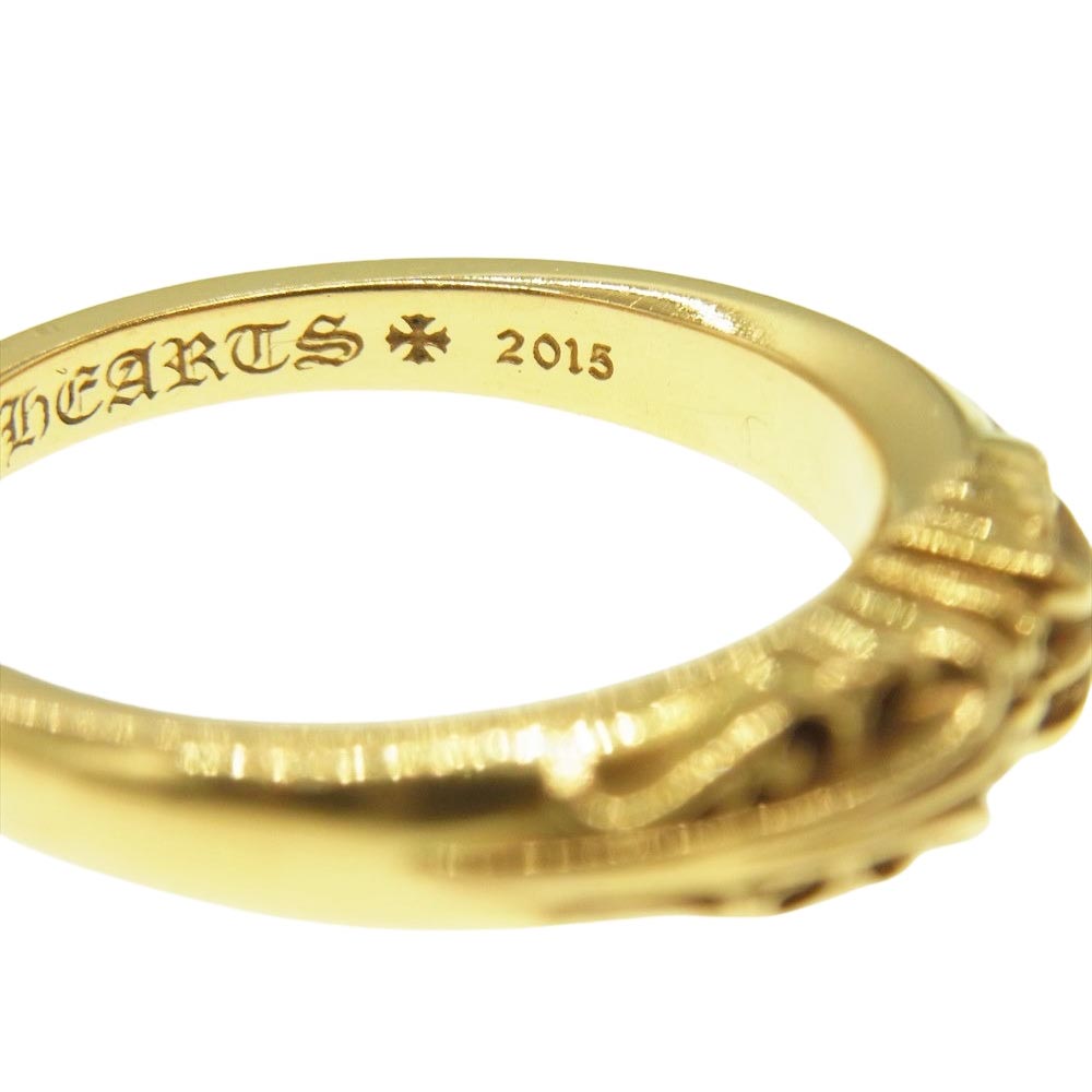 CHROME HEARTS クロムハーツ（原本無） 22K BABY CLSC 22K ベイビー クラシック K&T リング ゴールド系 15号【中古】