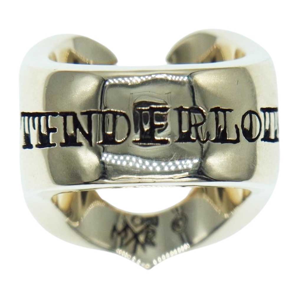 TENDERLOIN テンダーロイン T-H.S RING GOLD STONE 8K ダイヤ ホースシュー リング 指輪 ゴールド系 14号【極上美品】【中古】