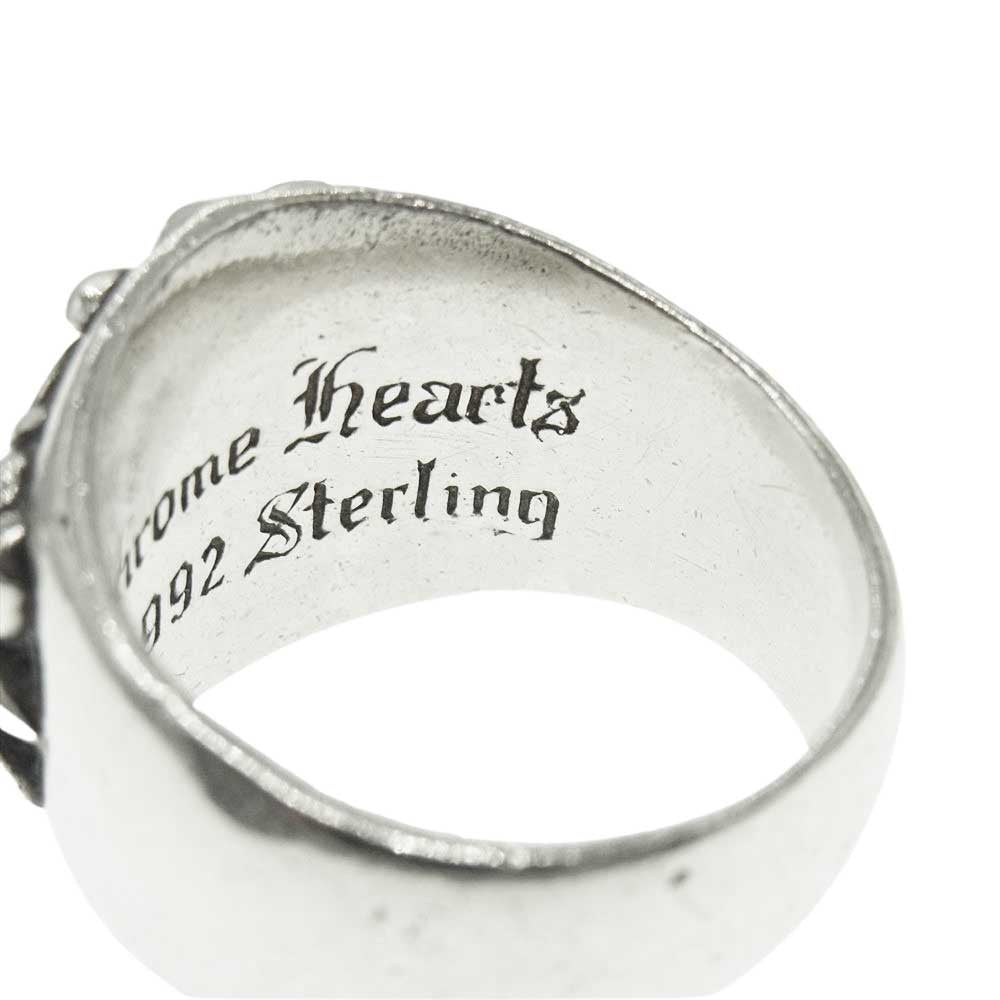 CHROME HEARTS クロムハーツ（原本無） KEEPER RING キーパー リング シルバー系 26号【中古】