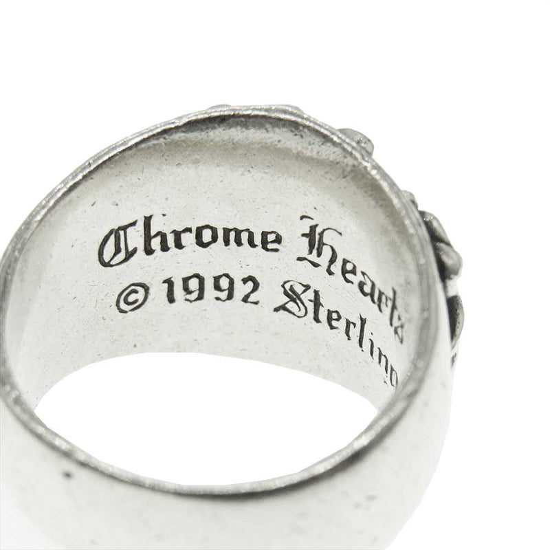 CHROME HEARTS クロムハーツ（原本無） KEEPER RING キーパー リング シルバー系 26号【中古】