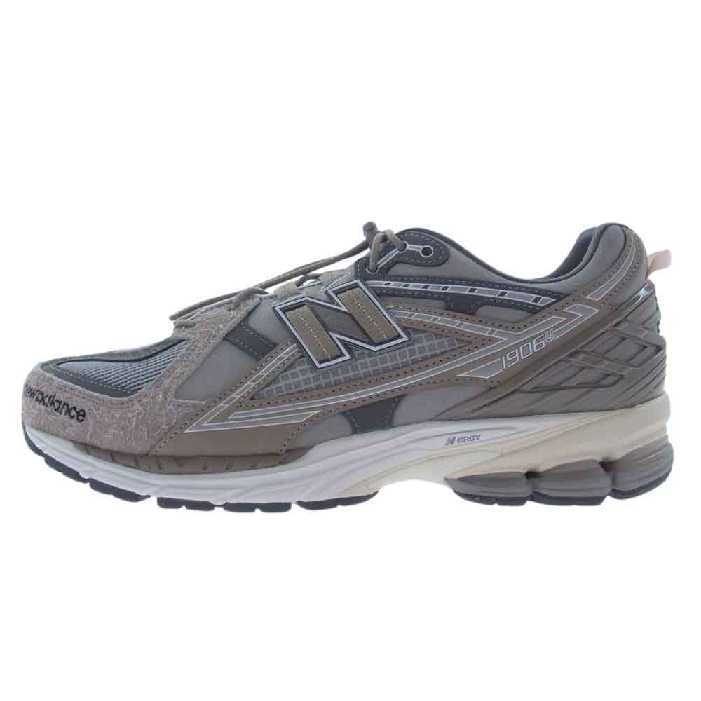NEW BALANCE ニューバランス M1906NIH × INVINCIBLE × N.HOOLYWOOD 1906U Gray Titan インヴィンシブル × エヌハリウッド × グレータイタン スニーカー グレー系 27cm【新古品】【未使用】【中古】