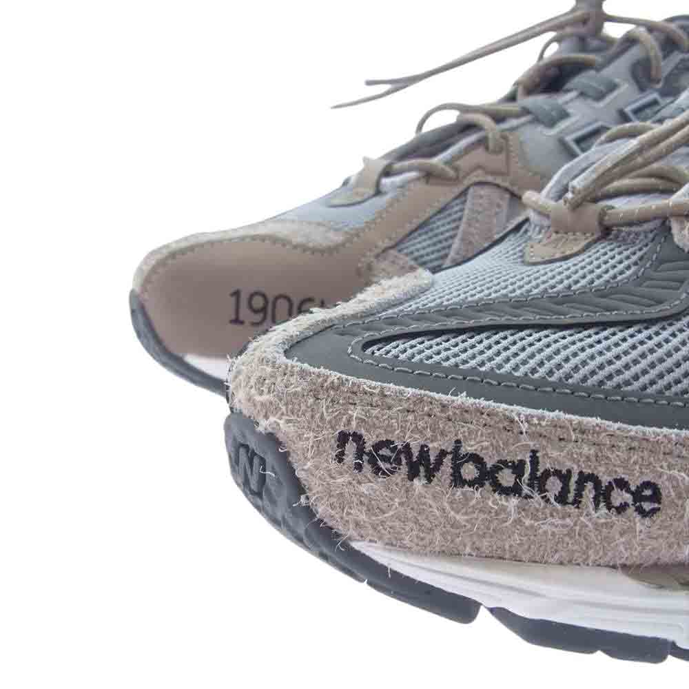 NEW BALANCE ニューバランス M1906NIH × INVINCIBLE × N.HOOLYWOOD 1906U Gray Titan インヴィンシブル × エヌハリウッド × グレータイタン スニーカー グレー系 27cm【新古品】【未使用】【中古】