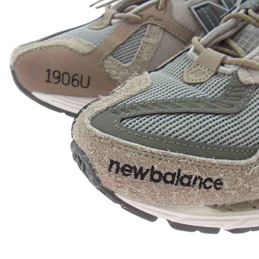 NEW BALANCE ニューバランス M1906NIH × INVINCIBLE × N.HOOLYWOOD 1906U Gray Titan インヴィンシブル × エヌハリウッド × グレータイタン スニーカー グレー系 27cm【新古品】【未使用】【中古】