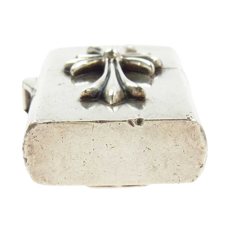 CHROME HEARTS クロムハーツ（原本無） ZIPPO LIGHTERZ-V1 スモール CHクロス ジッポ ライター【中古】