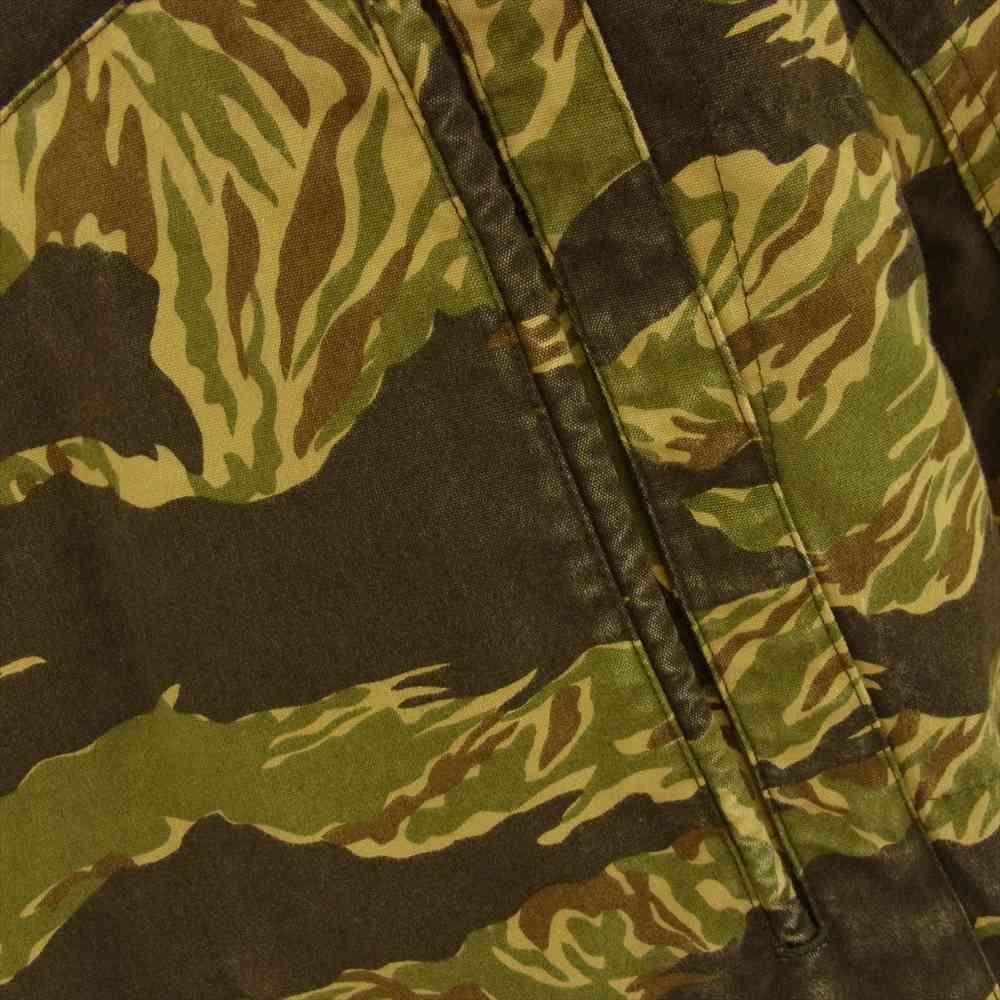 TENDERLOIN テンダーロイン 14AW T-DOWN JKT BB CAMO カモフラ ダウン ジャケット カーキ系【中古】