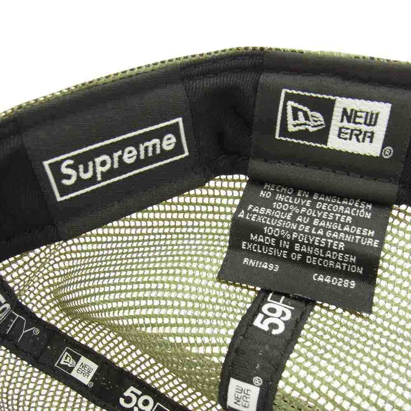 Supreme シュプリーム 23SS NEW ERA ニューエラ Box Logo Mesh Back ボックス ロゴ メッシュ キャップ 58.7cm【中古】