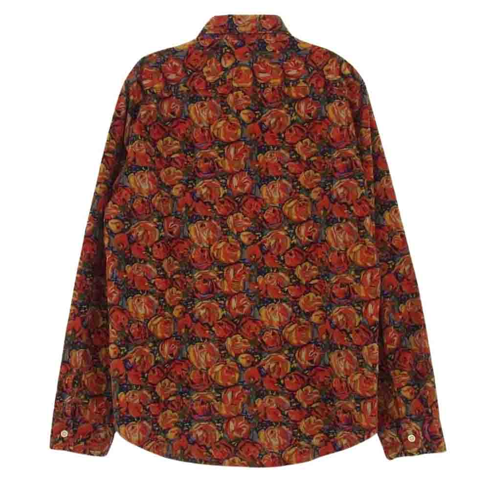 Supreme シュプリーム 18AW Roses Corduroy Shirt ローズ コーデュロイ 長袖 シャツ S【中古】