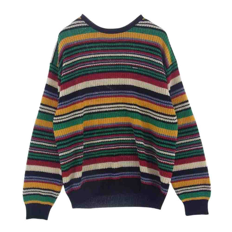 Supreme シュプリーム 23AW Small Box Ribbed Sweater スモールボックス リブド セーター ニット マルチカラー系 M【中古】