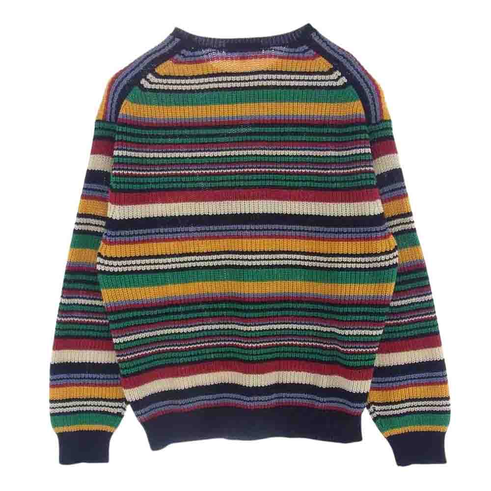 Supreme シュプリーム 23AW Small Box Ribbed Sweater スモールボックス リブド セーター ニット マルチカラー系 M【中古】