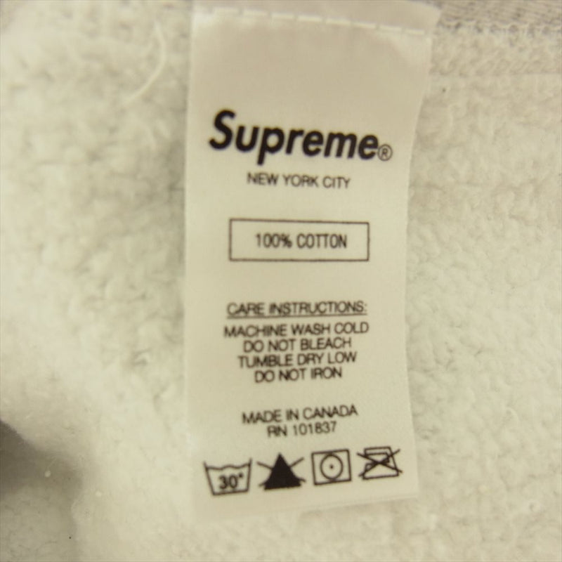 Supreme シュプリーム 20AW Icy Arc Hooded Sweatshirt アイス アーク フーデッド スウェット シャツ プルオーバー パーカー オフホワイト系 M【中古】