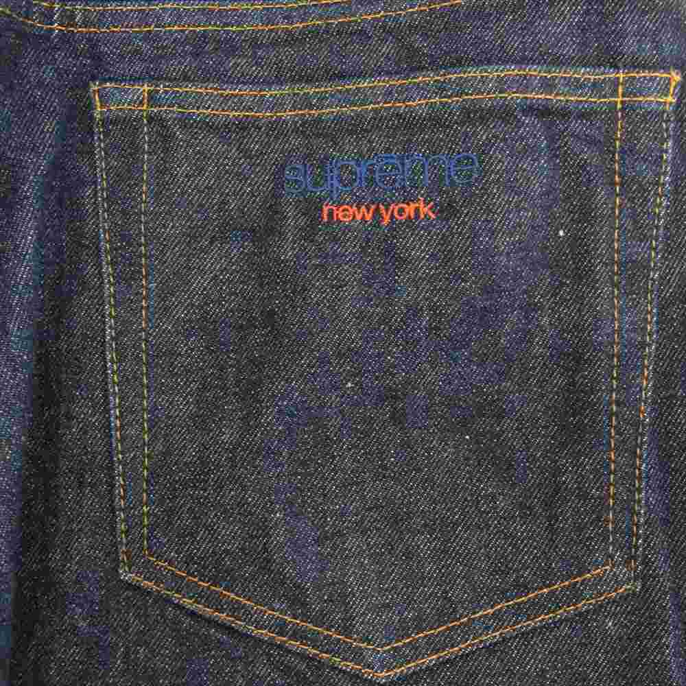 Supreme シュプリーム 22AW Baggy Jean 刺繍 ロゴ バギー ジーンズ デニム パンツ 30【中古】