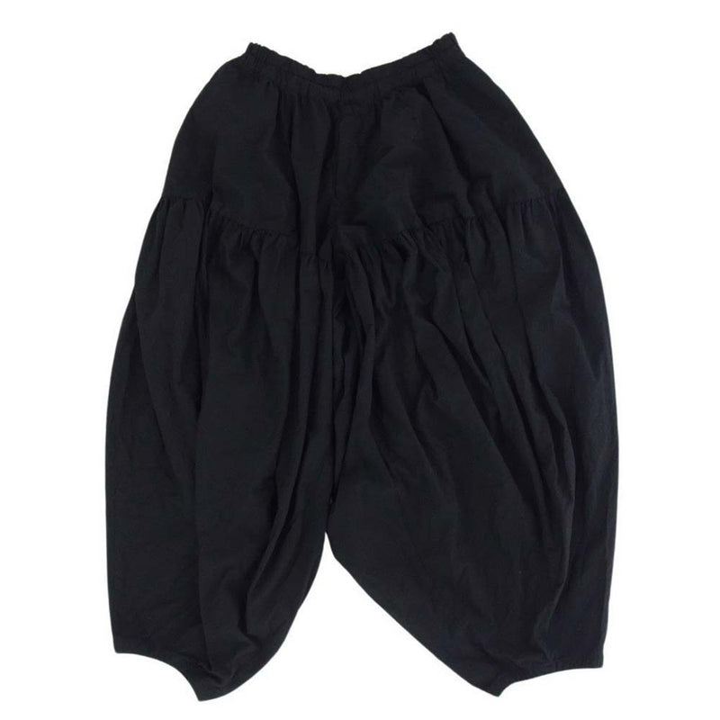 COMME des GARCONS HOMME PLUS コムデギャルソンオムプリュス PK-P031 AD2022 縮絨 バルーン パンツ ブラック系 XS【中古】