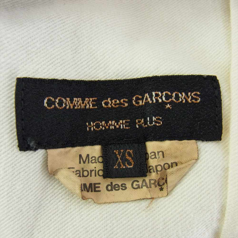 COMME des GARCONS HOMME PLUS コムデギャルソンオムプリュス PK-P031 AD2022 縮絨 バルーン パンツ ブラック系 XS【中古】