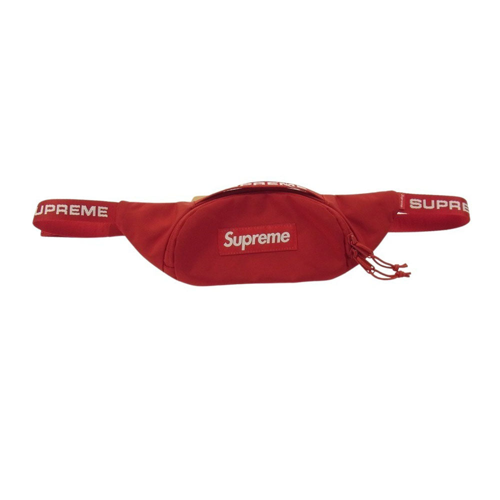 Supreme シュプリーム 22AW Small Waist Bag スモール ロゴ ウエスト バッグ レッド系【極上美品】【中古】