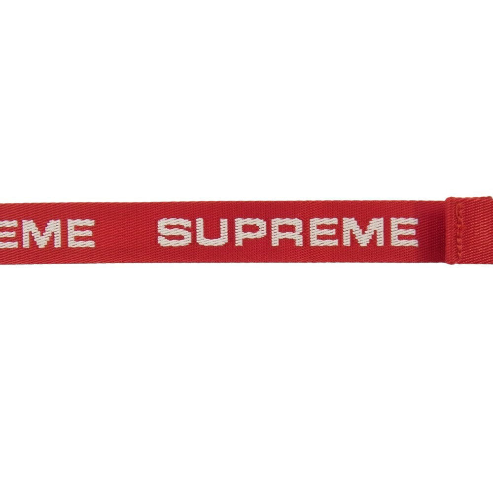 Supreme シュプリーム 22AW Small Waist Bag スモール ロゴ ウエスト バッグ レッド系【極上美品】【中古】