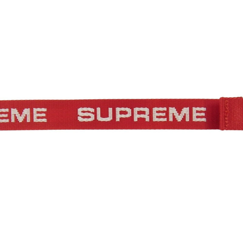 Supreme シュプリーム 22AW Small Waist Bag スモール ロゴ ウエスト バッグ レッド系【極上美品】【中古】