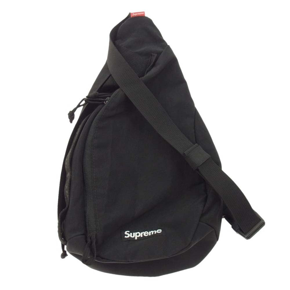 Supreme シュプリーム 20AW Sling Bag スリング ショルダー バッグ ブラック系【中古】