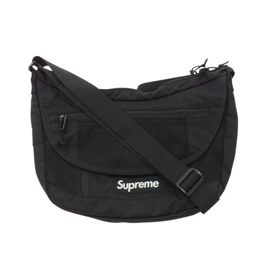 Supreme シュプリーム 22SS Small Messenger Bag スモール メッセンジャー ショルダー バッグ ブラック系【中古】
