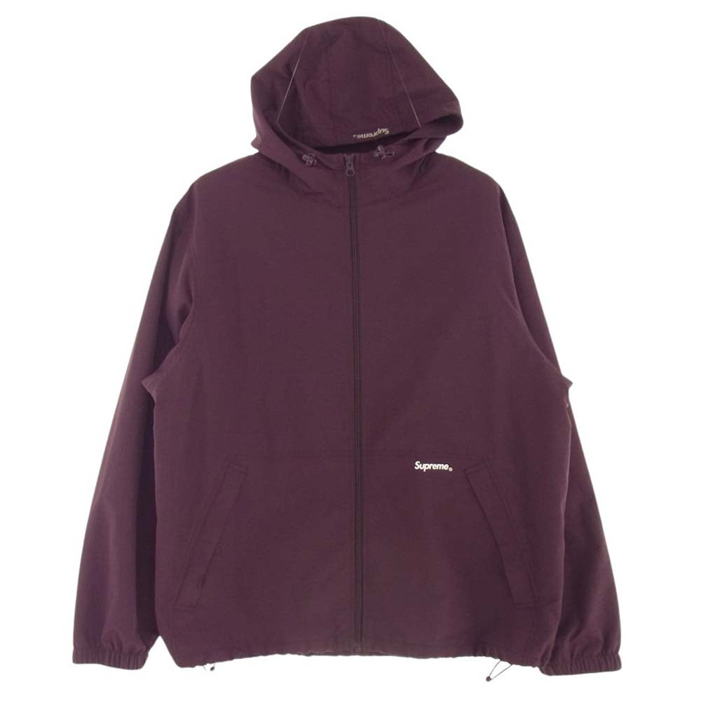 Supreme シュプリーム 21SS Reflective Zip Hooded Jacket リフレクティブ ジップ フーデッド ジャケット L  パープル系 L【中古】