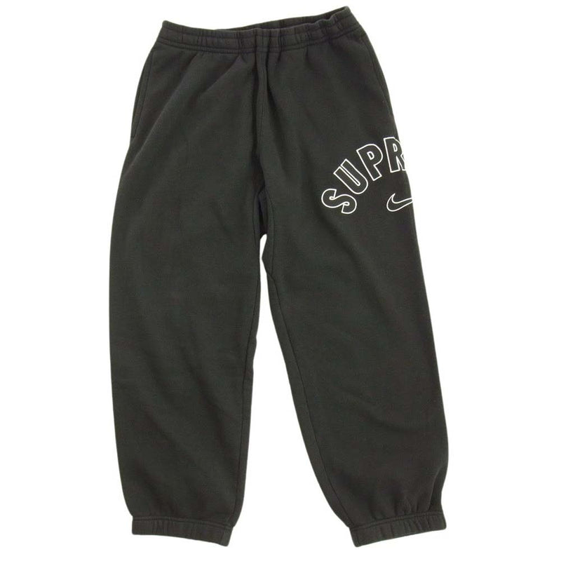 Supreme シュプリーム 22SS × NIKE ナイキ Arc Sweatpant アーチロゴ スウェット パンツ ブラック系 M【中古】