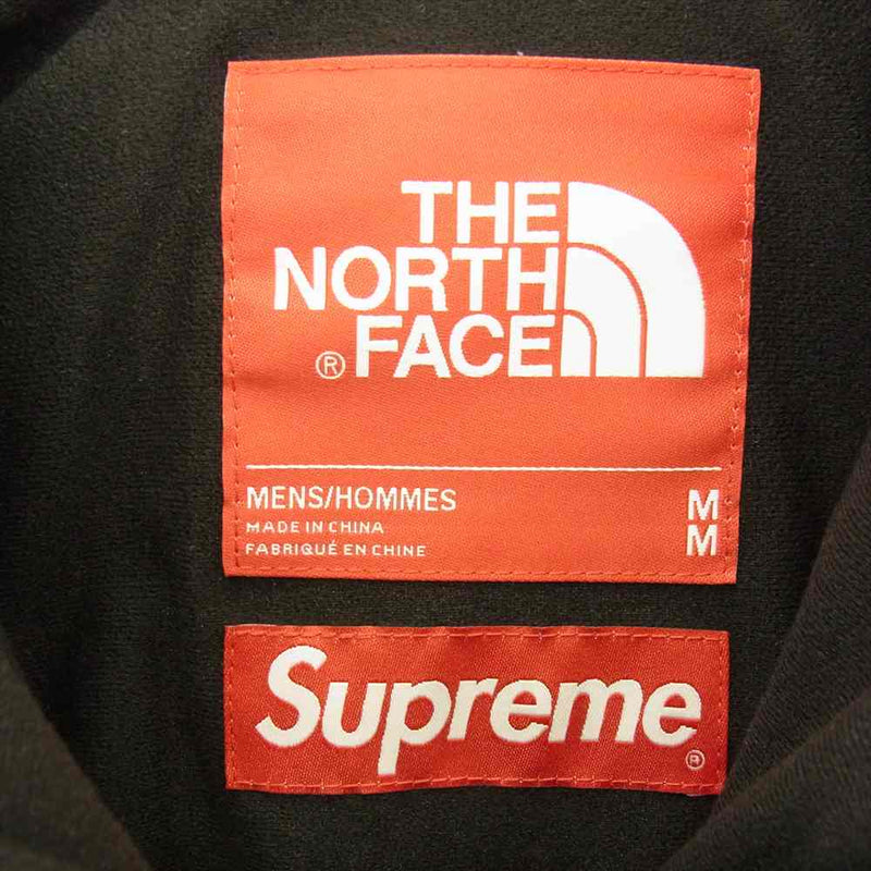 Supreme シュプリーム × THE NORTH FACE ノースフェイス 21AW NP52100I Bleached Denim Print Mountain Jacket ブリーチ デニム プリント マウンテンジャケット パーカー M ブルー系 M【中古】