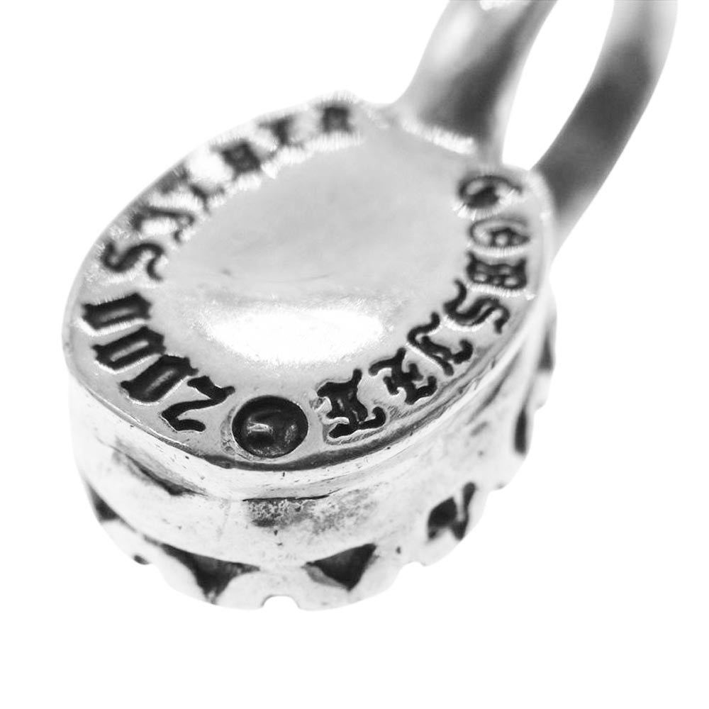 GODSIZE ゴッドサイズ HORSESHOE CROWN Pendant ホースシュー クラウン 蹄鉄 馬蹄 ペンダント トップ  シルバー系【中古】