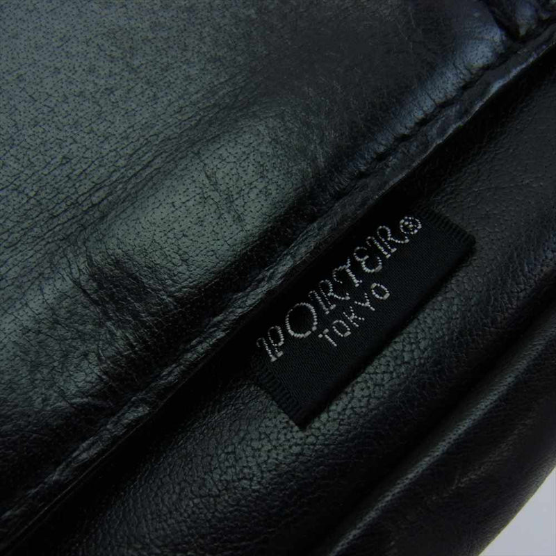 PORTER ポーター レザー ブリーフケース ビジネスバッグ ブラック系【中古】