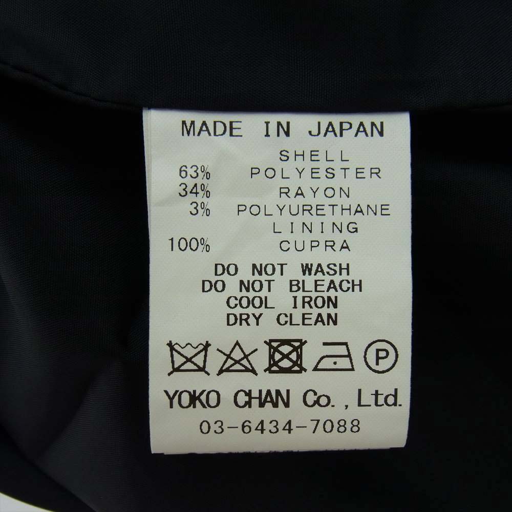 YOKO CHAN ヨーコチャン YCD-421-808 パール ドレス ノースリーブ ワンピース ブラック系 40【中古】