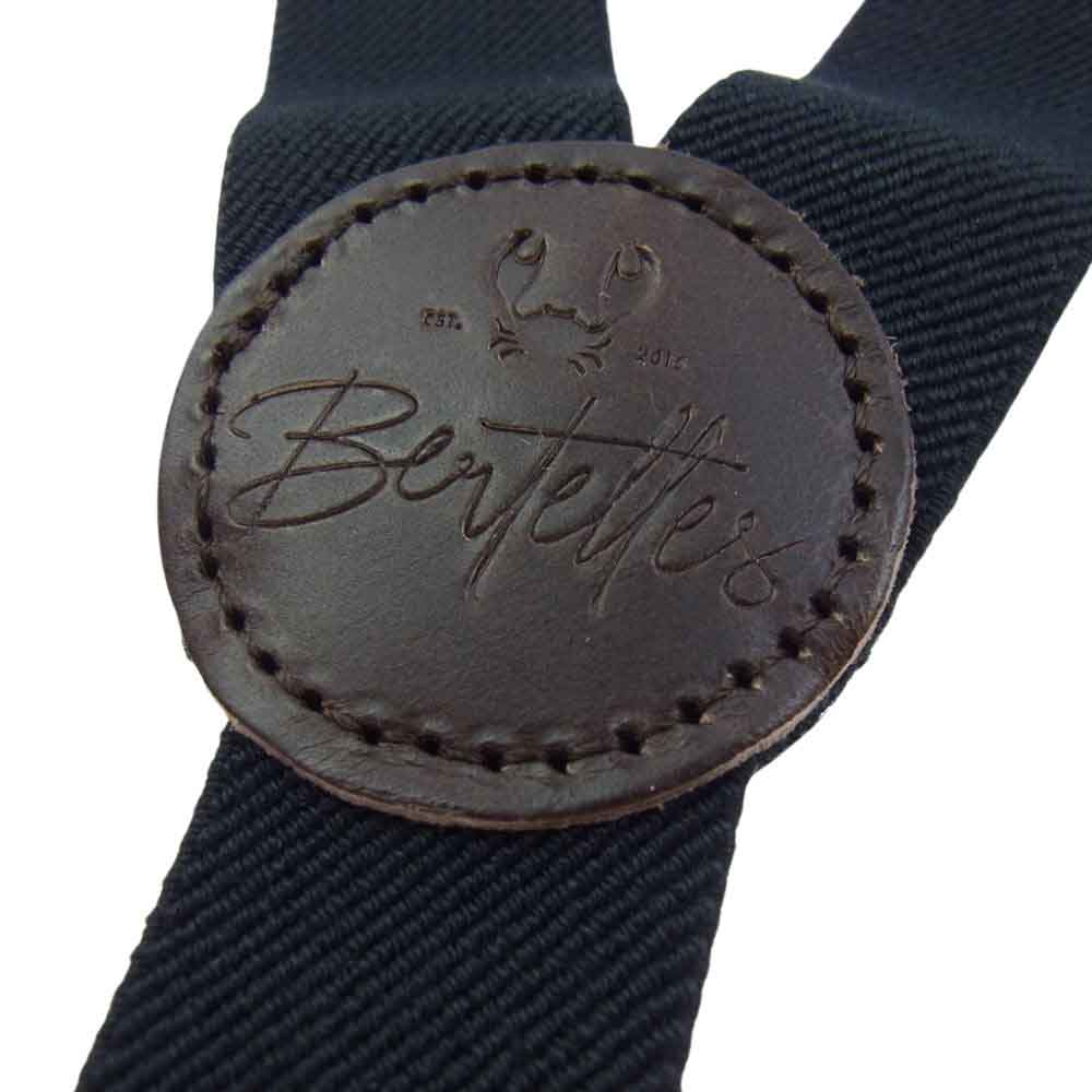 プラージュ BERTELLES SP SUSPENDERS ベルテル別注 サスペンダー ブラック系 F【極上美品】【中古】