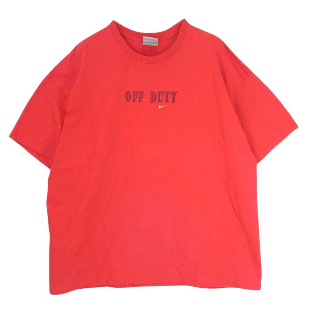 NIKE ナイキ 00s Vintage ヴィンテージ ロゴ プリント 半袖 Tシャツ レッド系 XXL【中古】