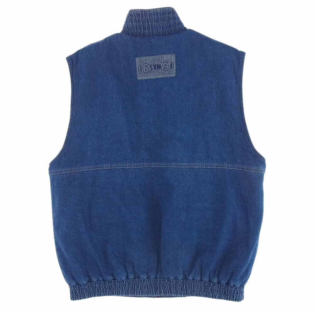 TENDERLOIN テンダーロイン DENIM BLANKET RIVERSIBLE VEST デニム ブランケット リバーシブル ベスト M【中古】